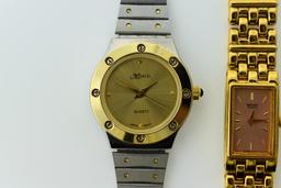 Ladies Seiko, Cochran and Marcel Wristwatches with New Batteries-Running