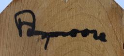 Hand Carved Wooden Totem Pole, Signed, Alaska