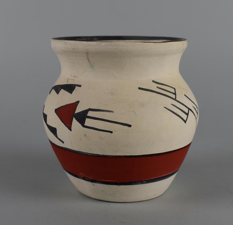 Native American Traditional Pottery,  Signed