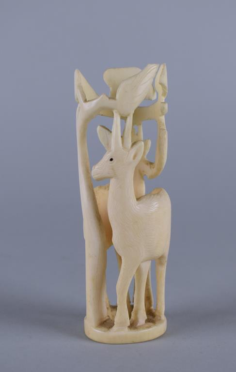 Carved Sculpture of Deer
