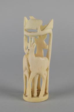 Carved Sculpture of Deer
