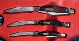 Buck 2007 Classic Bolt Collector Series Pocket Knives with Collector's Tin