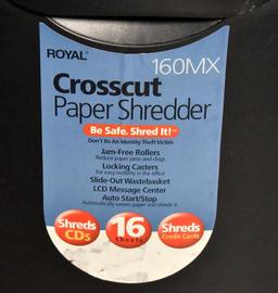 Royal 160MX Crosscut Paper Shredder