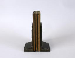 Pair of Pompeian Bronze “Meditation” Bookends 1925