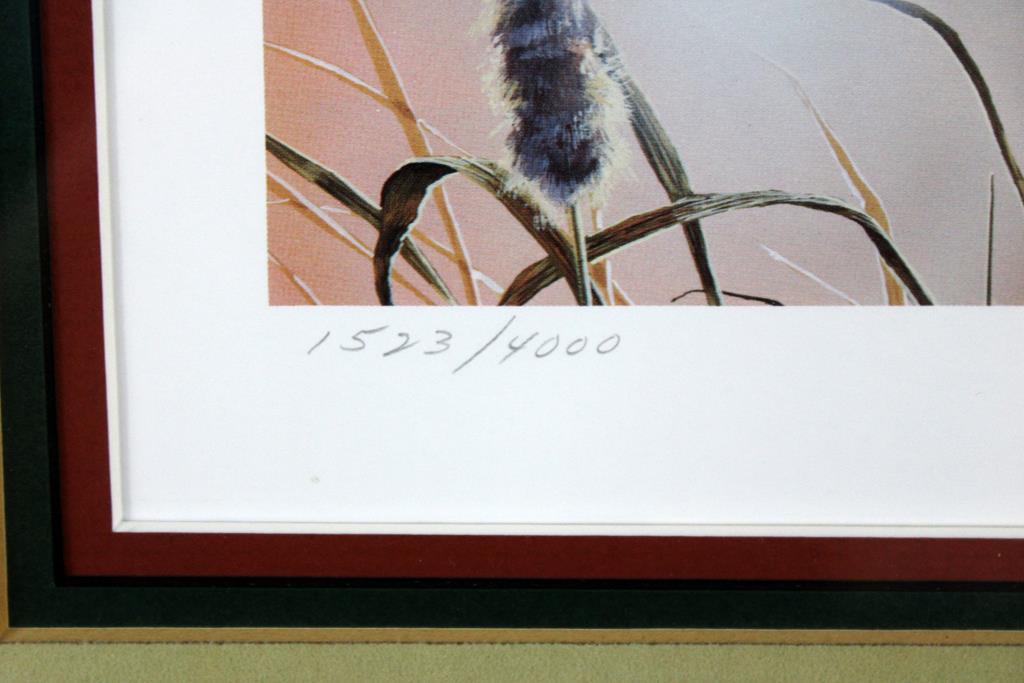1982 SC Migratory Waterfowl Stamp Ltd. Ed. Print by Bob Binks (1523/4000), Artist Signed Stamp
