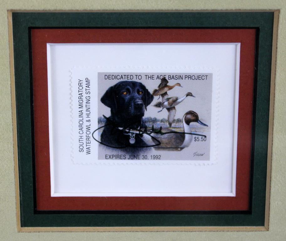 1991 SC Migratory Waterfowl Stamp Ltd. Ed. Print by Jim Killen (1523/4000)