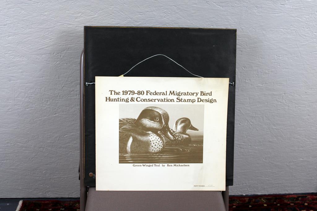 1979-80 Federal Migratory Bird Hunting & Conservation Stamp Design by Ken Michaelsen (6289/7000)