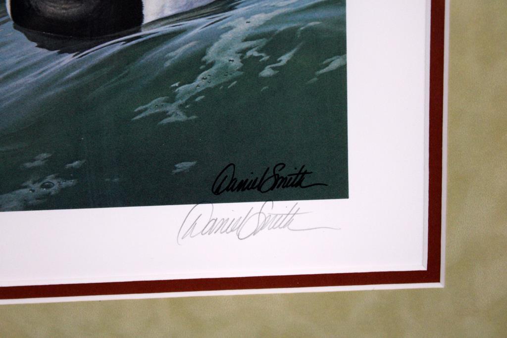 1986 SC Migratory Waterfowl Stamp Ltd. Ed. Print by Daniel Smith (1523/4000), Artist Signed Stamp