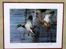 1983 North Carolina Duck Stamp Ltd. Ed. Print by Richard W. Plasschaert (3119/13652)