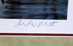 1983 North Carolina Duck Stamp Ltd. Ed. Print by Richard W. Plasschaert (3119/13652)