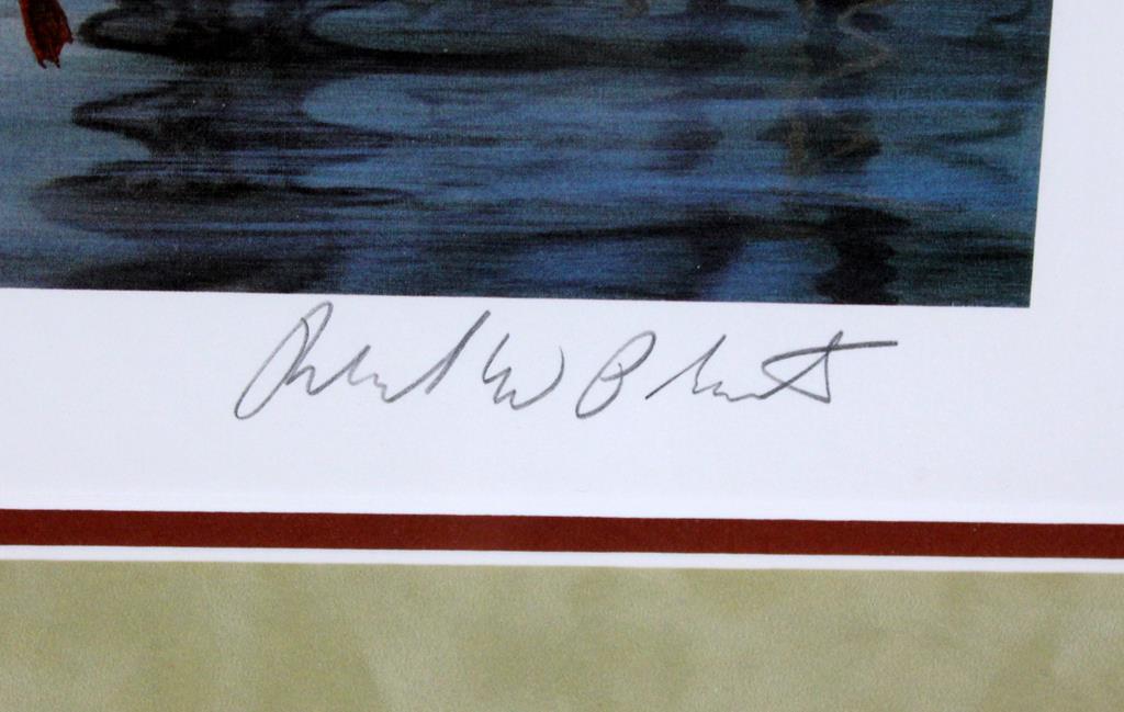 1983 North Carolina Duck Stamp Ltd. Ed. Print by Richard W. Plasschaert (3119/13652)