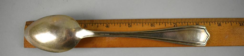 Four Alvin Co. Sterling Silver Serving Spoons