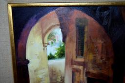 Jim Harrison (S. Car., 1936-2016) "Maze of Light", Oil on Linen Canvas, Signed Lower Left