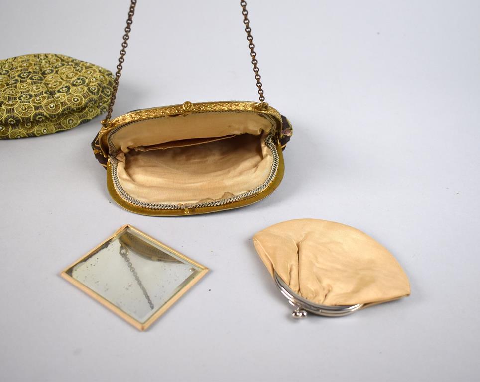 Lot of Three Vintage Frame Handbags