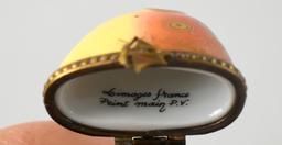 Limoges Koi Fish Trinket Box