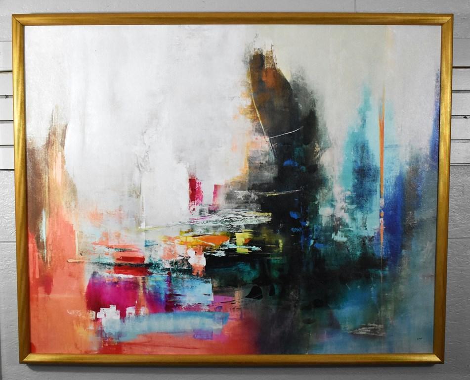 Nancy Ngo (American, XXI) “It Dawned on Me” Giclee Print with Hand Painted Embellishments