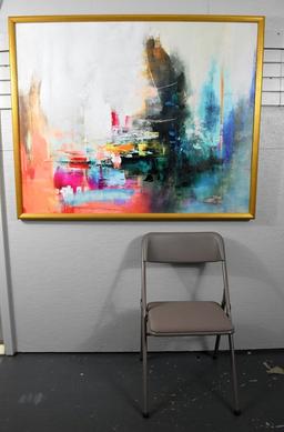 Nancy Ngo (American, XXI) “It Dawned on Me” Giclee Print with Hand Painted Embellishments