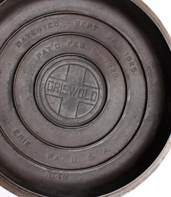 Griswold Cast Iron No 8 & 9 Skillets w/ lids