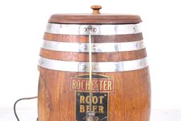 Rochester Root Beer Barrel Soda Dispenser c 1950's