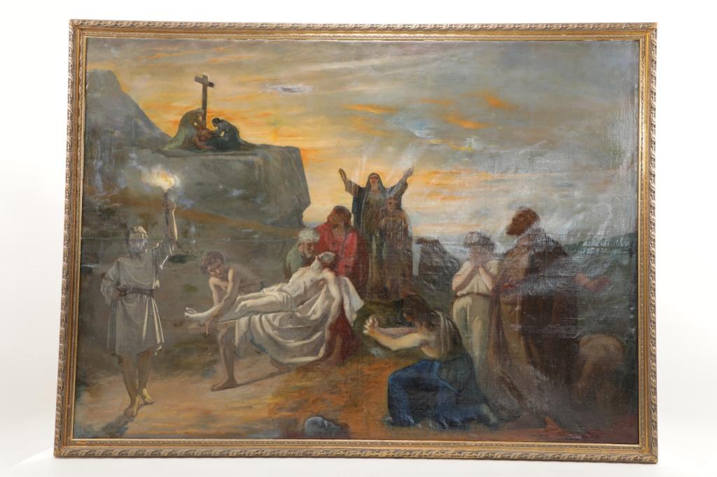 The Lamentation Of Christ, Delacroix c. 1852-63