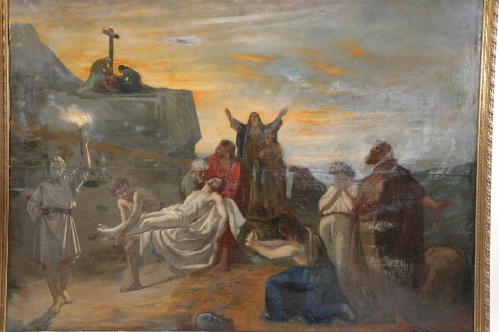 The Lamentation Of Christ, Delacroix c. 1852-63