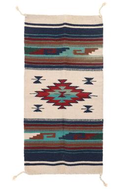 Zapotec Hand Woven Southwestern Wool Rug