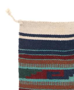 Zapotec Hand Woven Southwestern Wool Rug