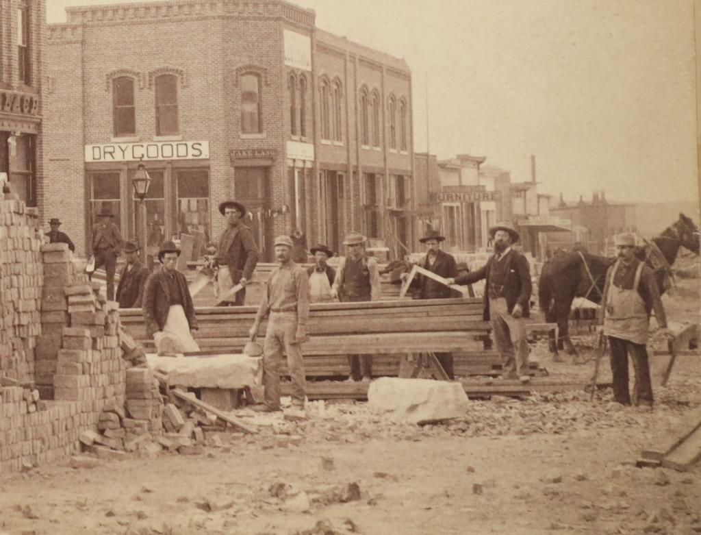 Newcastle, Wyoming Hunt Boudoir Card c. 1870-90s