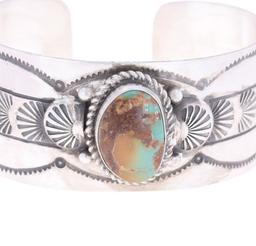 Navajo Chaz Tsosie Royston Turquoise Bracelet