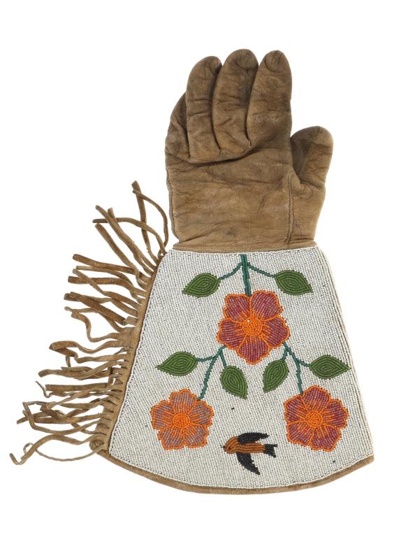 C. 1890- Plateau Gauntlet Gloves - L.A. Huffman