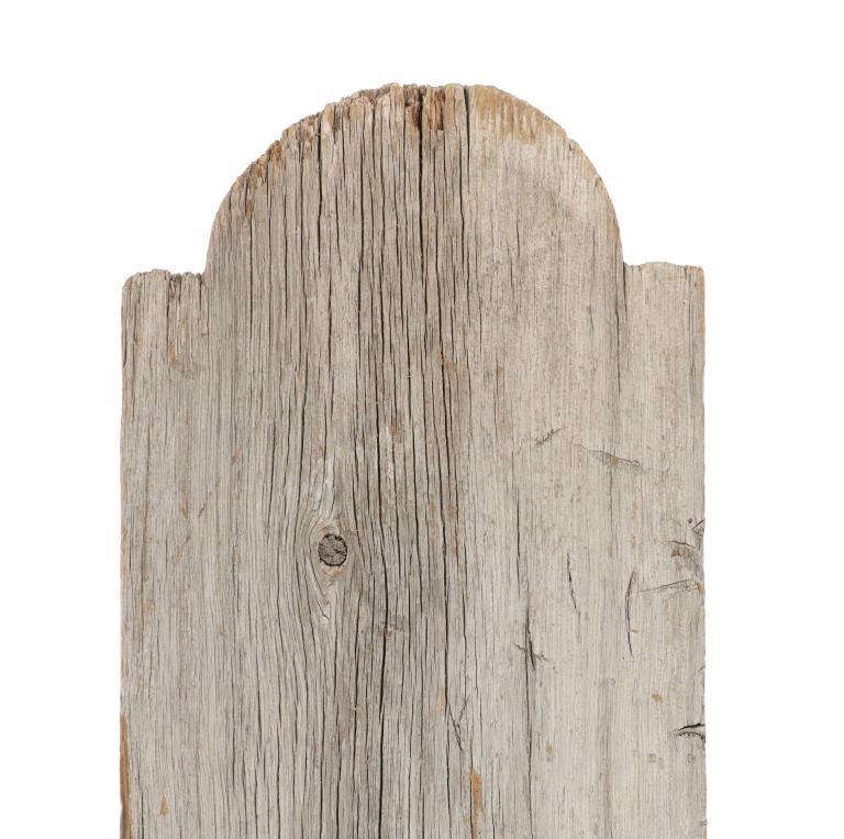 19th Century MT Wooden Tombstone/ Grace Marker