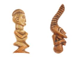 Songye Nkishi Power Fetish Figurines, DR Congo