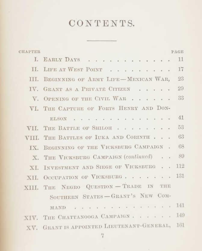 Rare 1st Ed. "Life of Ulysses Simpson Grant"