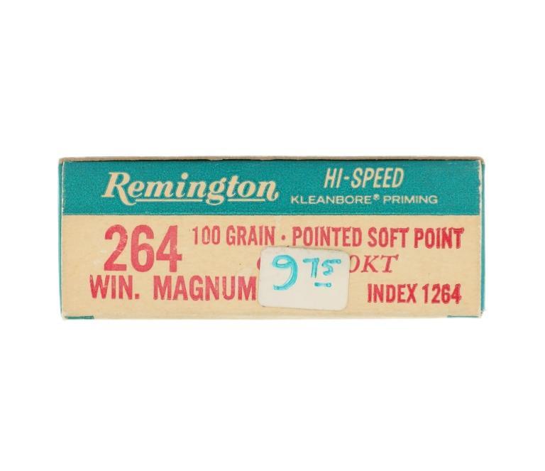 264 Winchester Magnum 140 Grain Ammunition