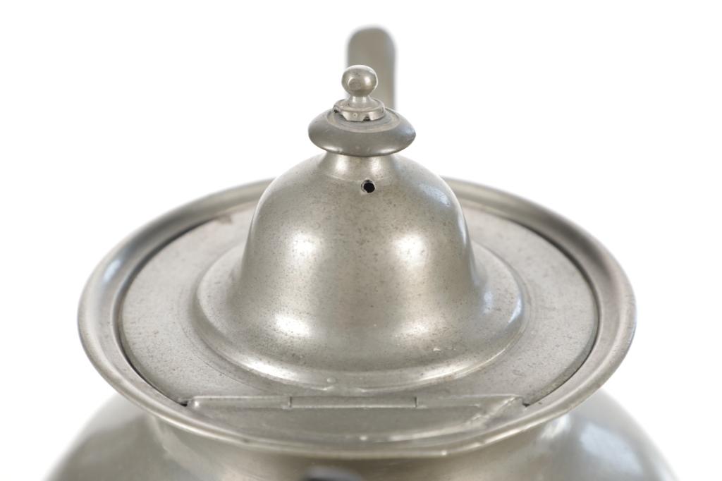 Boardman Warranted Pewter Teapot c. 1820-30s