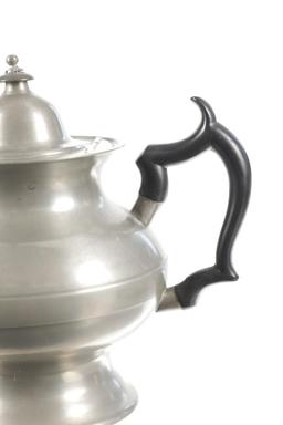 Boardman Warranted Pewter Teapot c. 1820-30s