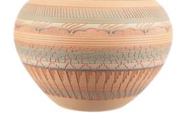 Navajo Susie Charlie Sgraffito Olla Pottery 1960-