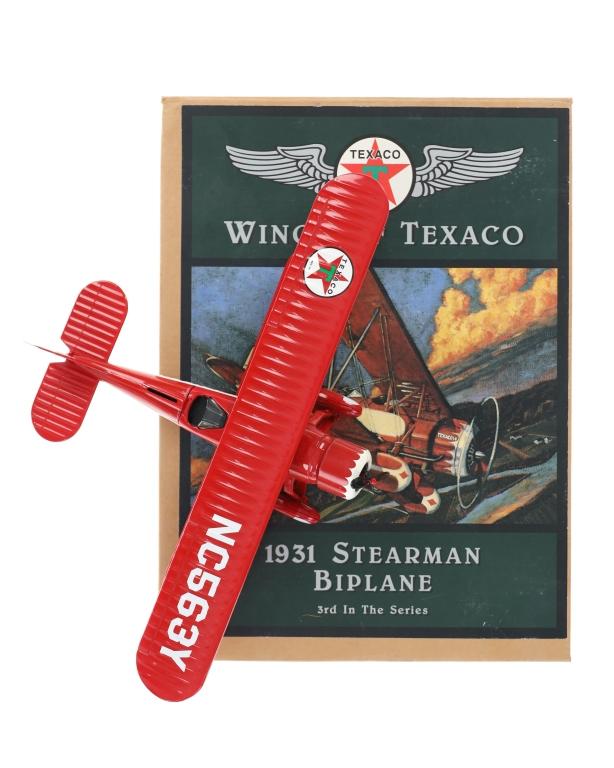 Wings of Texaco 1931 Stearman Biplane 3rd Series