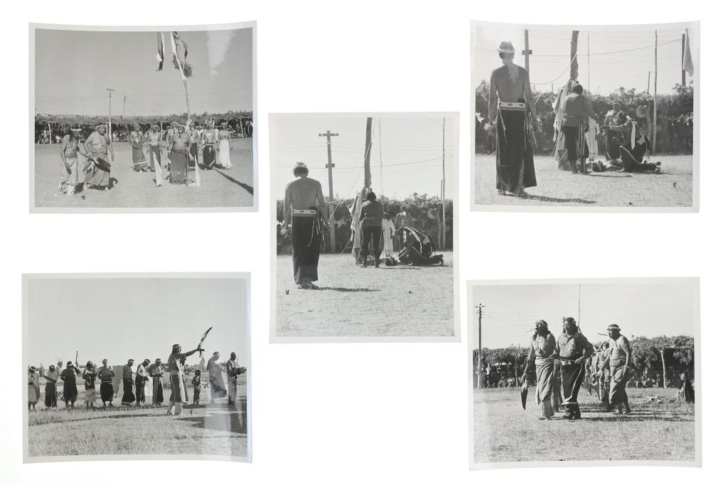 Southern Arapaho Sun Dance Photographs c Mid 1900s