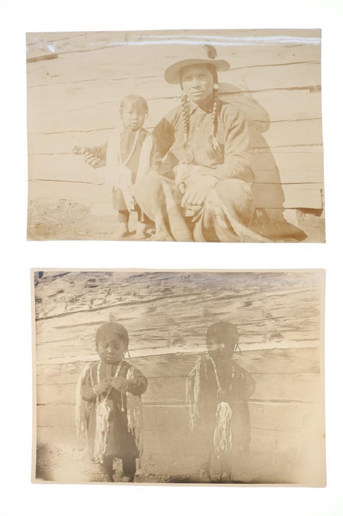 Flathead Nation Native American Photographs c1910-