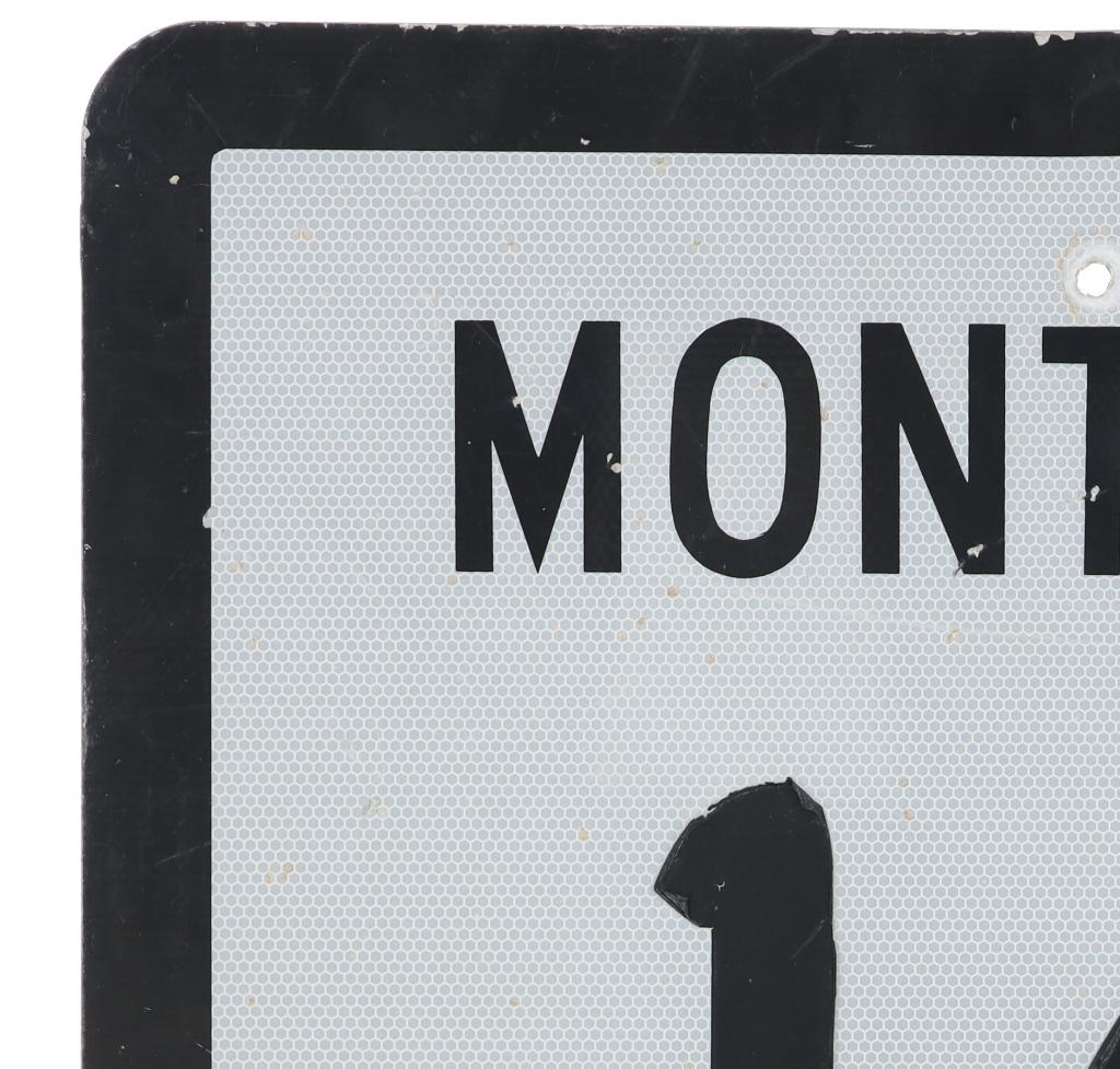 Montana Highway 16 Large Reflective Road Sign