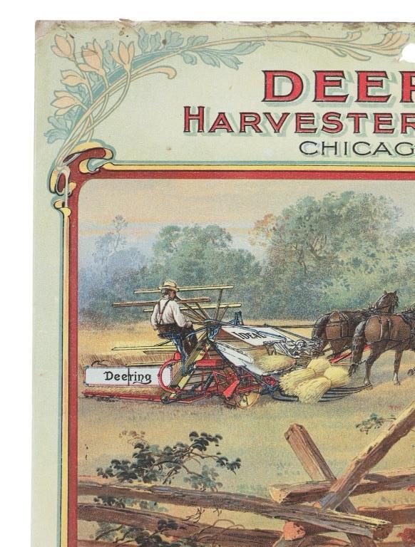 Deering Harvester Company Wall Calendar 1903