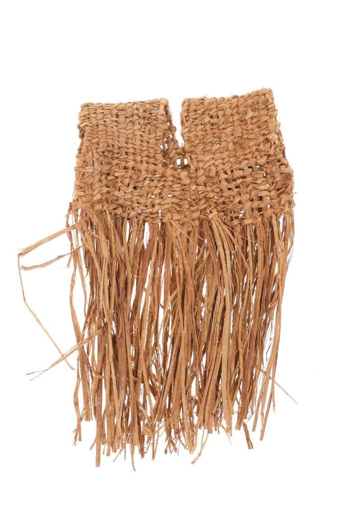 Polynesian Grass Skirt, Blouse, & Bag c. 1930s