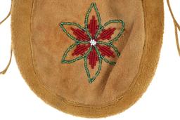 Apsáalooke Crow Hide Beaded Pouches c. 1960's