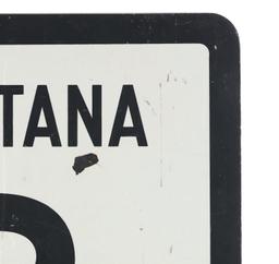 Montana Highway 2 Large Reflective Road Sign