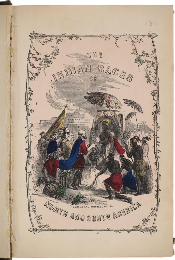 "Indian Races of North and South America", 1857