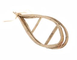 Ojibwa Unstrung Miniature Model Snowshoe Frames