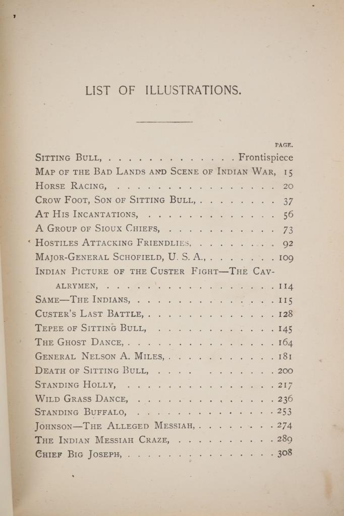 Rare Salesman Sample Sitting Bull & The Indian War