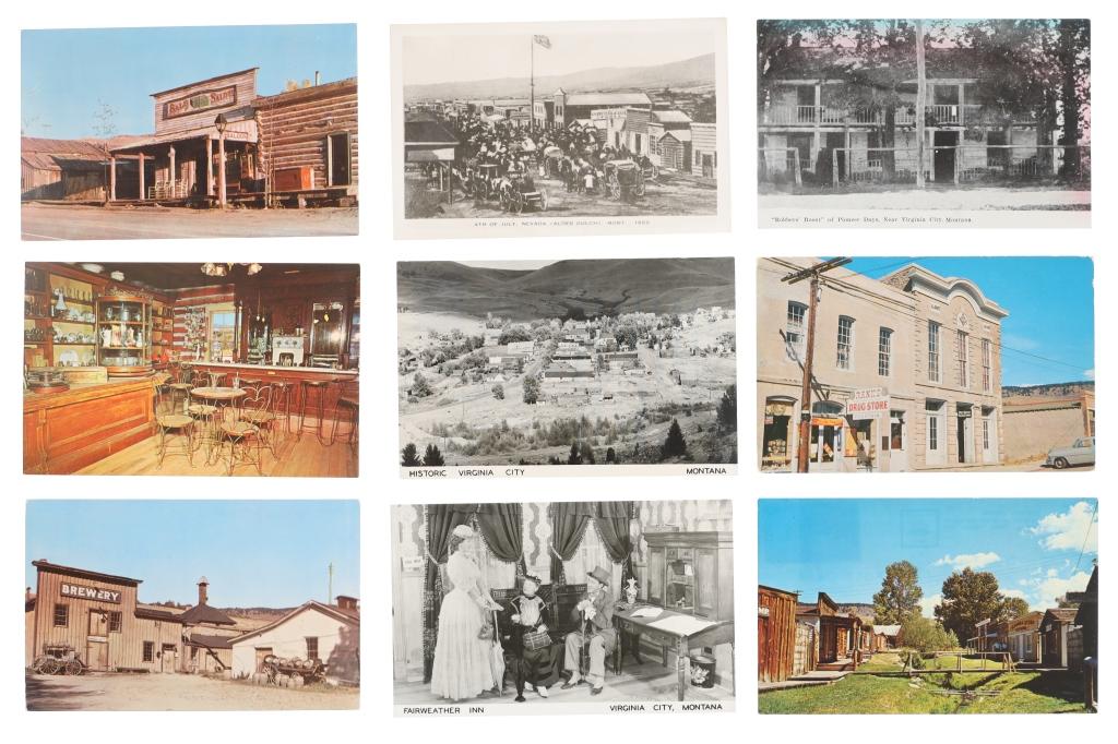 Montana Postcards, Portraits & Tin Type Collection