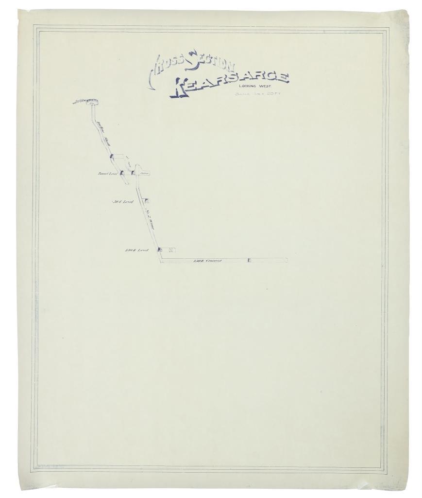 Kearsarge Mine Madison County Cross Section Maps